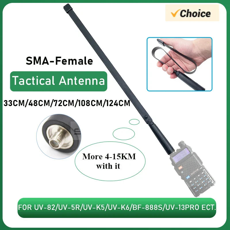 Walkie Talkie CS Tactical Antenna Coil Load UV-K5