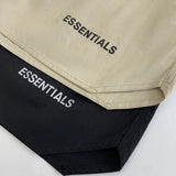 Essentials Shorts Reflection Letter Printing Casual Beach Shorts