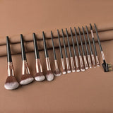 Private Label 15pcs Makeup Brushes Set Custom Bulk
