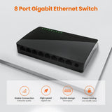 Tenda Gigabit Switch Ethernet 5/8Port 1000Mbps 10xFast Switch