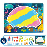 Coolplay Magic Water Drawing Mat Coloring Doodle Mat