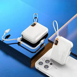 30000mah Portable Power Bank PD100W Detachable USB to