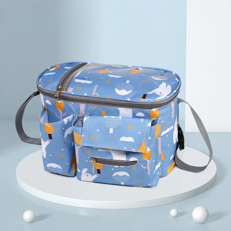 Pockets and Secure Stylish and Durable Diaper Bag