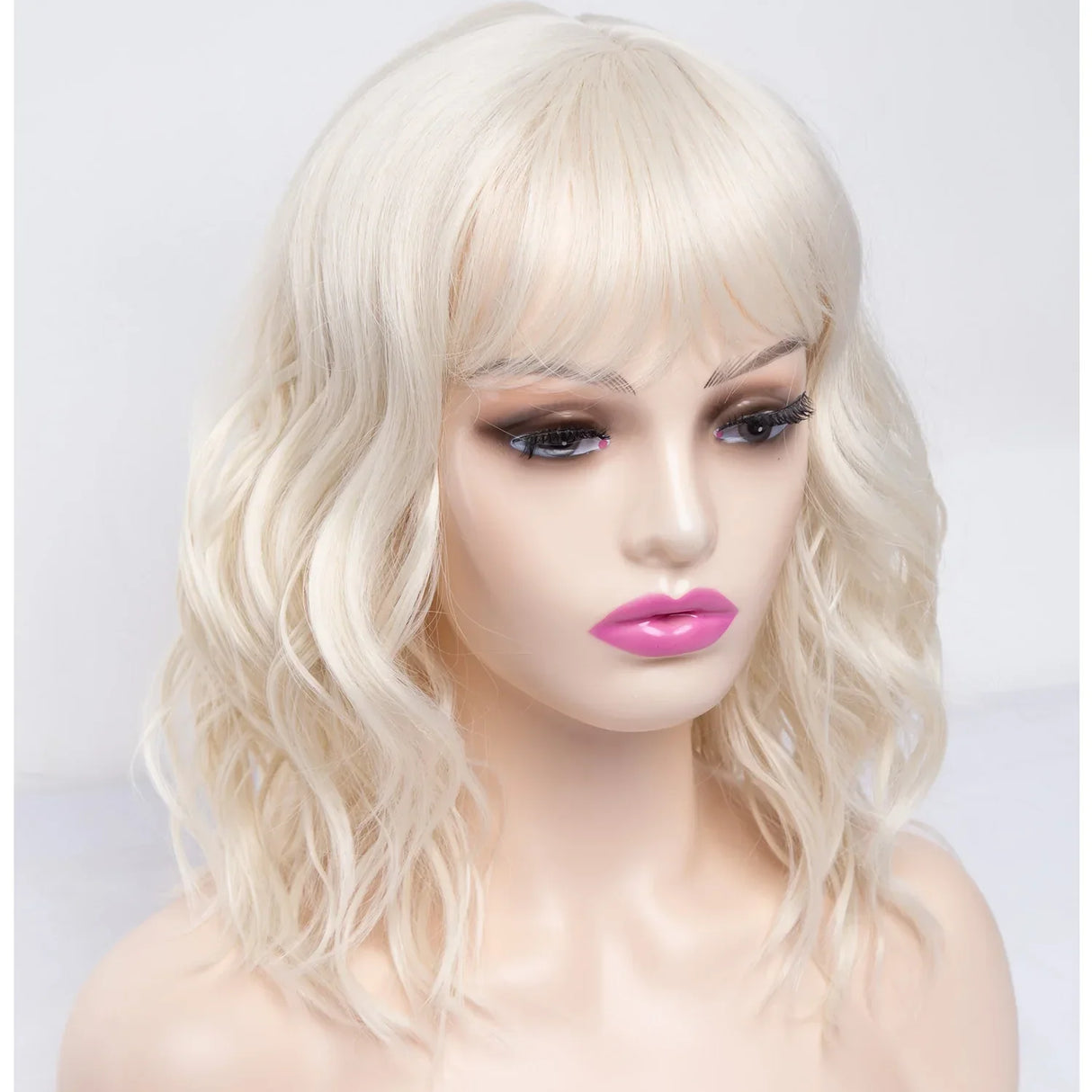 Amir Brown Wigs Synthetic Natural Wavy Wigs for