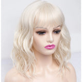 Amir Brown Wigs Synthetic Natural Wavy Wigs for