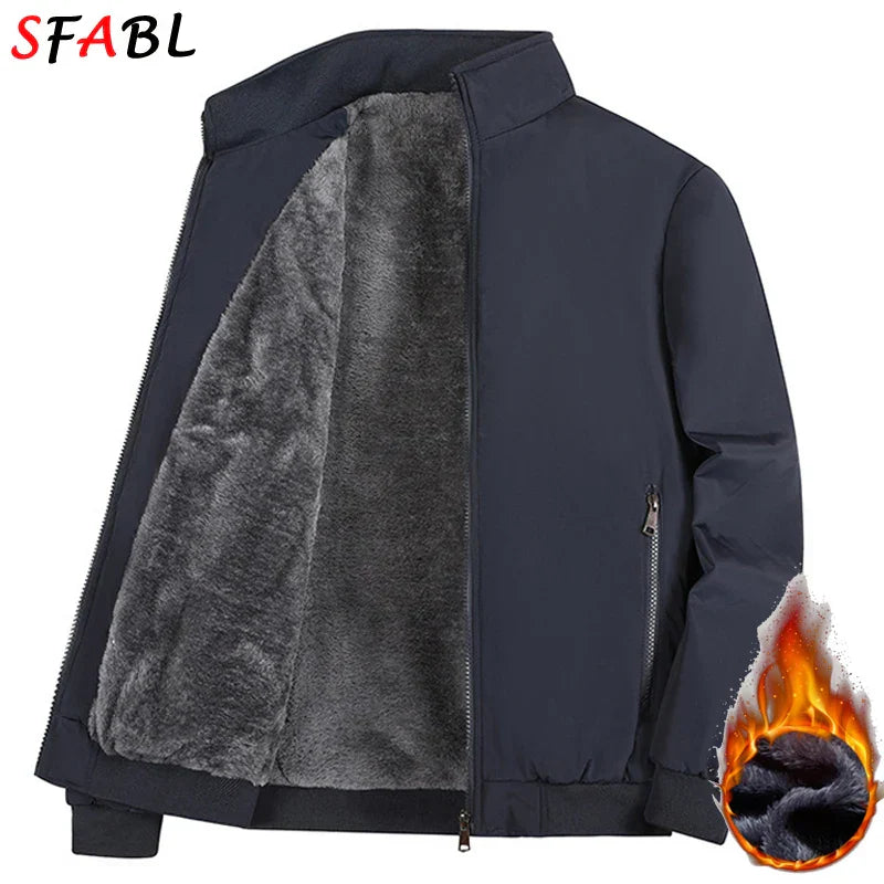 Thick Warm Men's Winter Jacket 2023 New Autumn