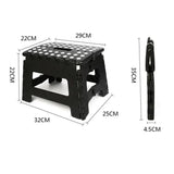 Folding Stool Thickened Plastic Folding Stool Lightweight handheld