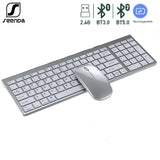 Bluetooth Keyboard Three-mode Full-size Wireless Keyboard and Mouse