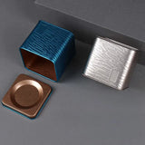 Mini Square Metal Pet Urn, Funerary Animal Ash