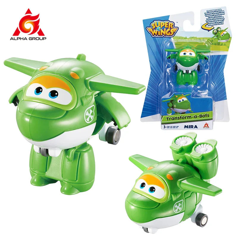 Super Wings Mini Transforming Shine 2 Inches Transform