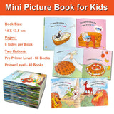 Kids English Words Learning Picture Books Montessori Bedtime