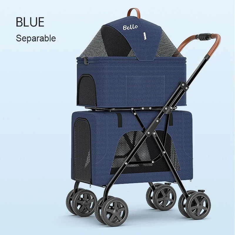 Bello Stroller 3 in 1 Stroller Double Decker