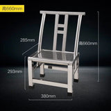 Metal Low Bathroom Chair Shower Elderly Minder Nordic