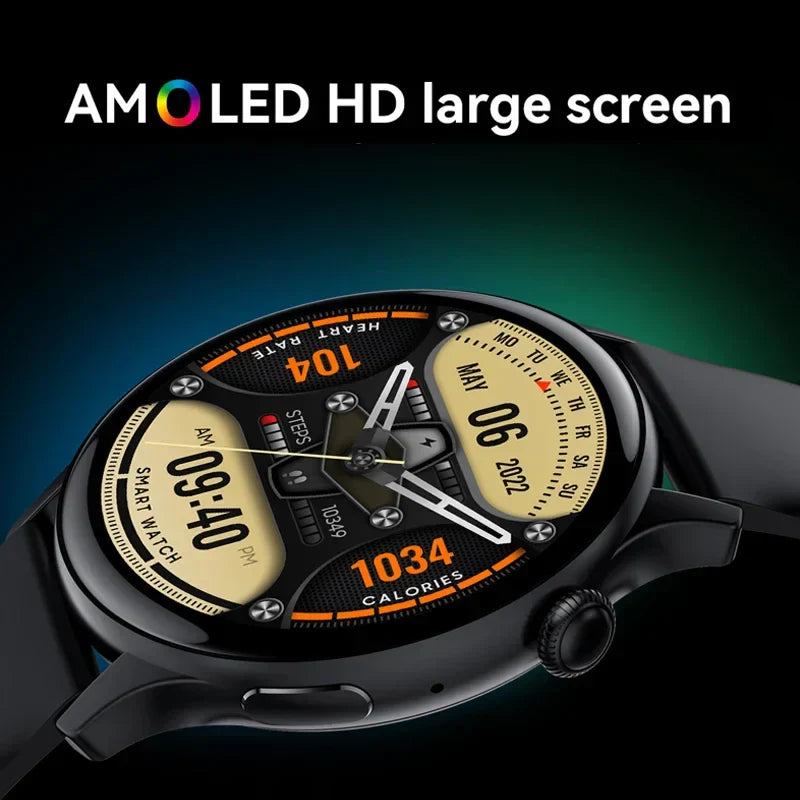 2024 True AMOLED Smart Watch Ladies Screen Always