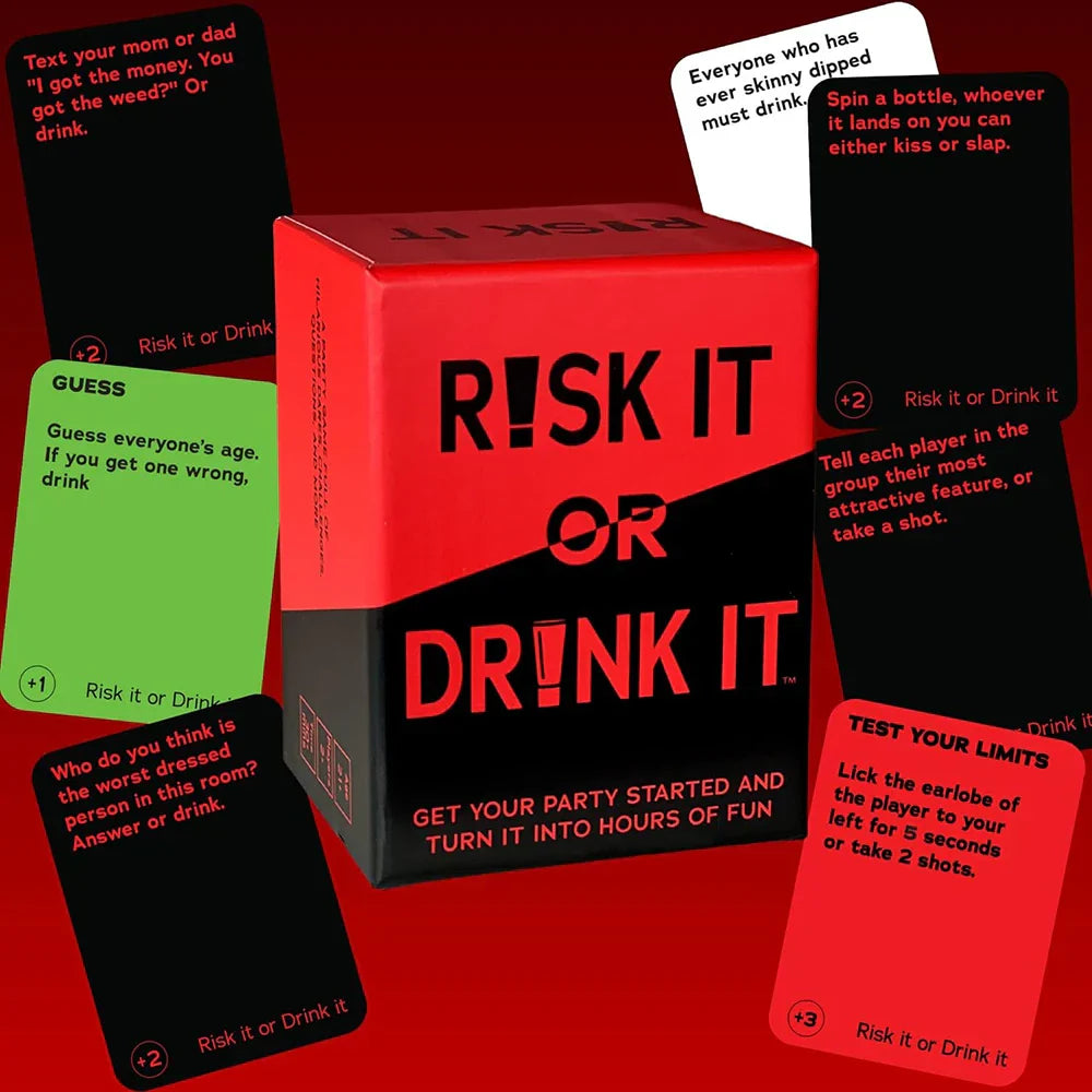 Risk It Or Drink It Fun Party Game