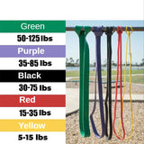 Resistance Bands Exercise Elastic Natural latex Workout Ruber