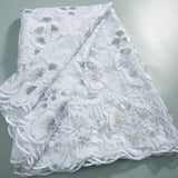 French Tulle Lace Fabric 2024 High Qulity African