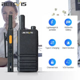 15mm Ultra-thin Mini Walkie Talkie Retevis RT622P Type