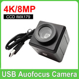 Industrial 4K Webcam PC Laptops 8MP Autofocus USB