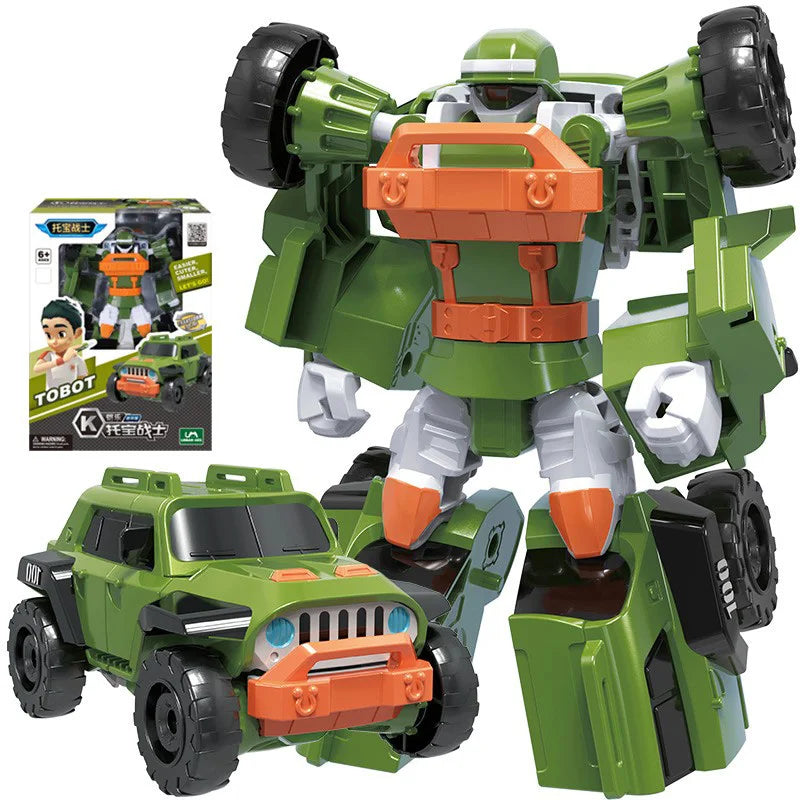 Mini Tobot Transformation Robot Toys Korea Cartoon Brothers
