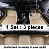Custom Made Leather Car Floor Mats For Toyota