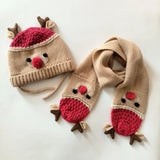 2023 new autumn winter christmas cartoon knitted hats