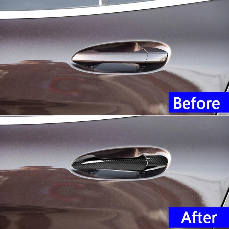 Car Styling Door Handle Frame Decoration Stickers Trim