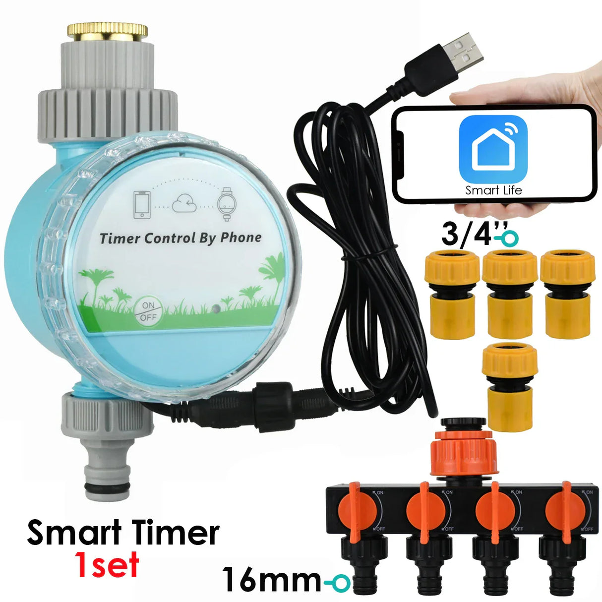 Garden WiFi Wireless Smart Water Timer Remote Controller