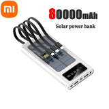 Xiaomi Solar Power Bank 200000mAh Solar Battery Large