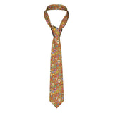 Mens Tie Classic Skinny Haloween Scary Skull Neckties