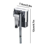 Aquarium Internal Filter Small Aquarium Filter Pump With