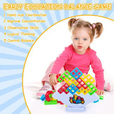 Balance Stacking Board Bricks Kids Adults Tower Block