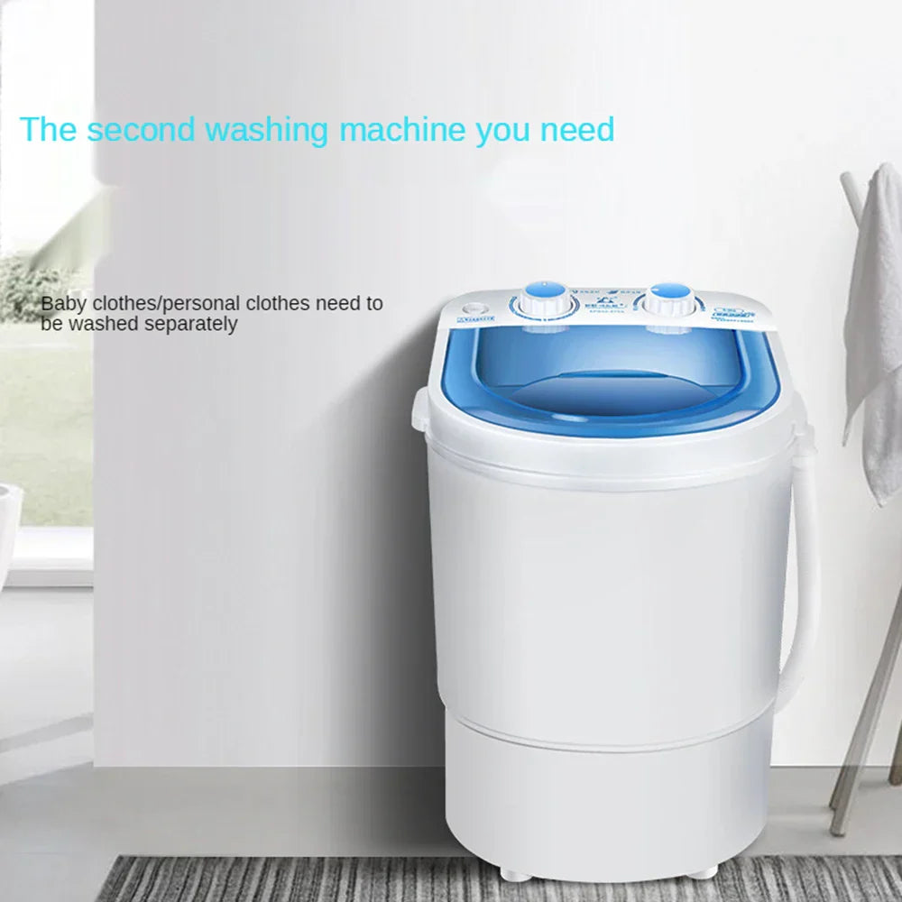 Large Portable Washing Machine with Dryer Bucket for