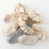 5Pairs/Lot Spring Autumn Baby Girls Socks Newborn Infant