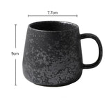 YWDL 380ml Japanese Retro Style Ceramic Coffe Mug