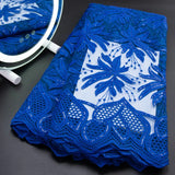 French Tulle Lace Fabric 2024 High Qulity African