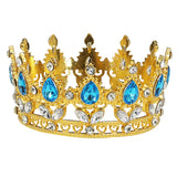 Baroque Vintage Princess Queen Bridal Crown Headwear Crystal