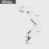 5X LED Magnifying Lamp with Clamp 3 Color