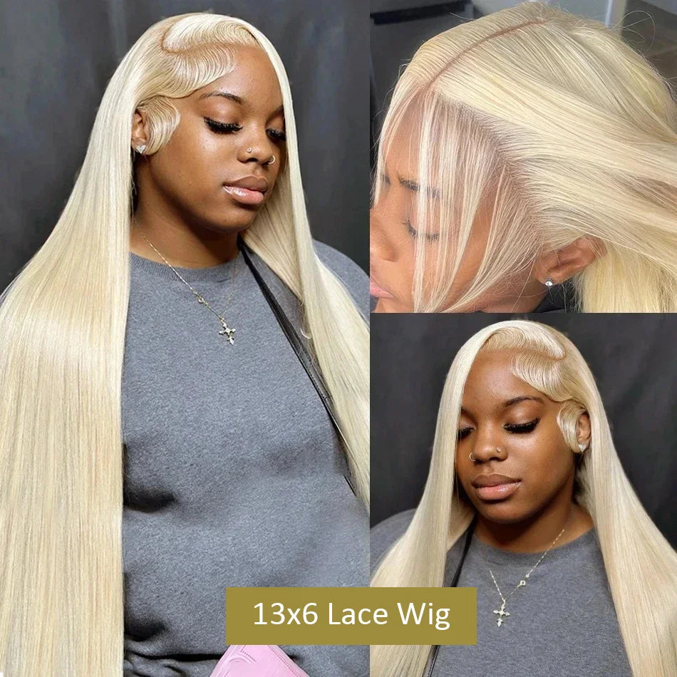 Tewjig HD Transparent 613 Straight 13x6 Lace Front