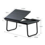 Laptop Table Simple Computer Desk With Fan