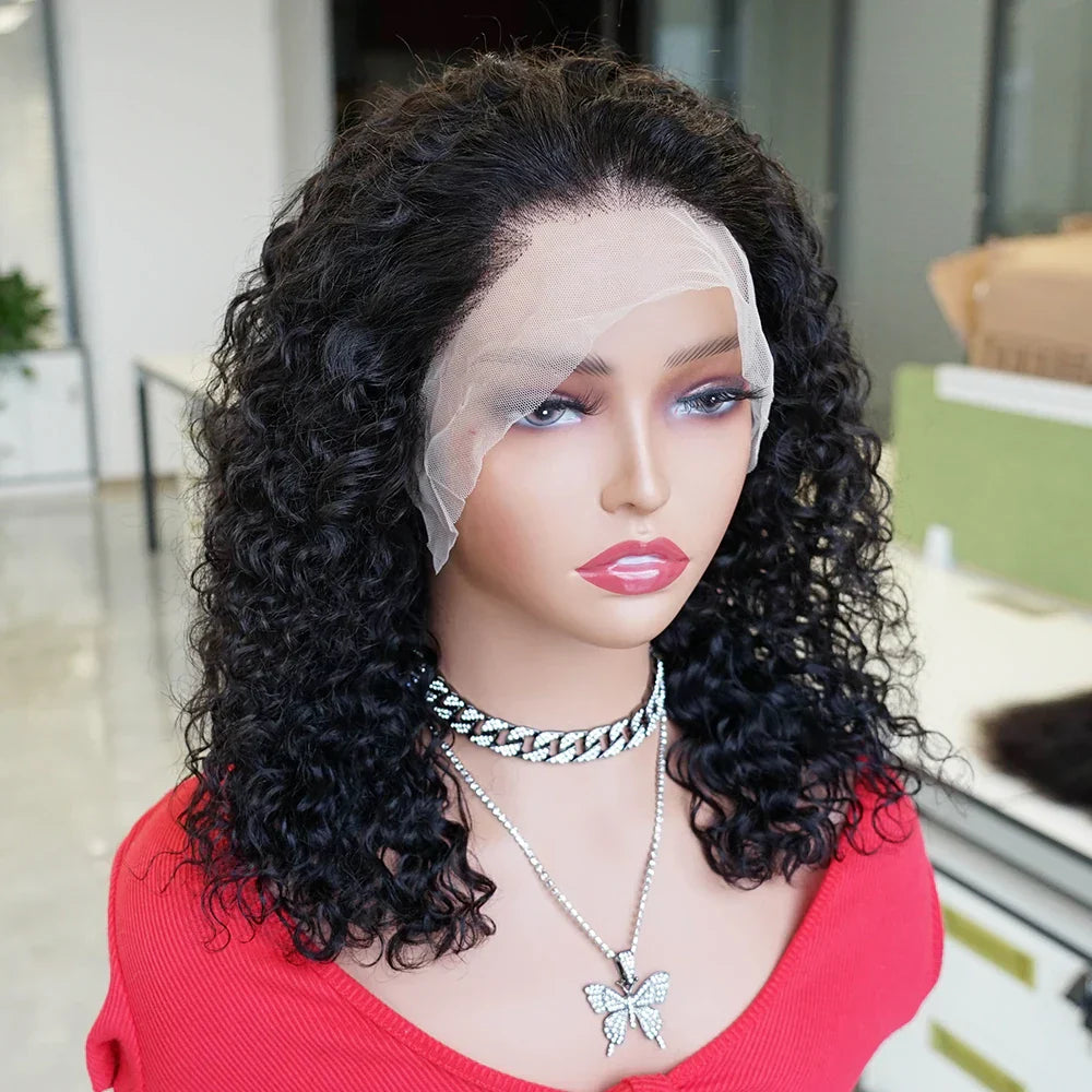 13*4 Lace Frontal Wig Human Hair Water Wave
