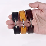 S-Hook Leather Bracelet Genuine Leather Bracelet With Alloy