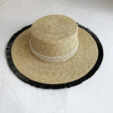 Large Eaves Beach Sunhat Woven Straw Hat Summer