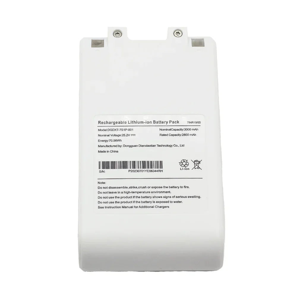 Replacement Battery DGDXT-7S1P-001 For MI Wireless Vacuum Cleaner