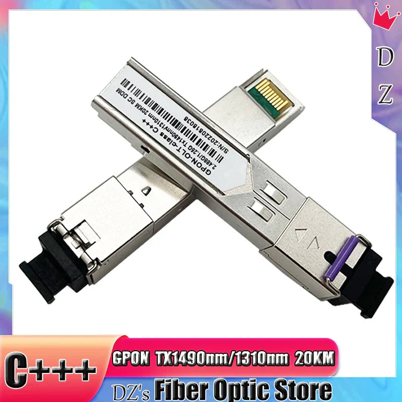 FTTH GBIC Optical Fiber Module SC GPON OLT