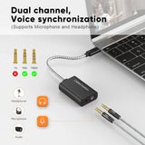 CableCreation USB Type C External Sound Card Type