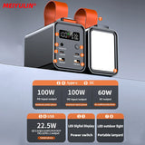 Large Capacity Power Bank Station 60000mAh 100W PD