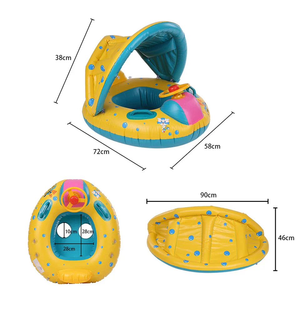 Baby Swimming Pool Float Infant Inflatable Floating Ring