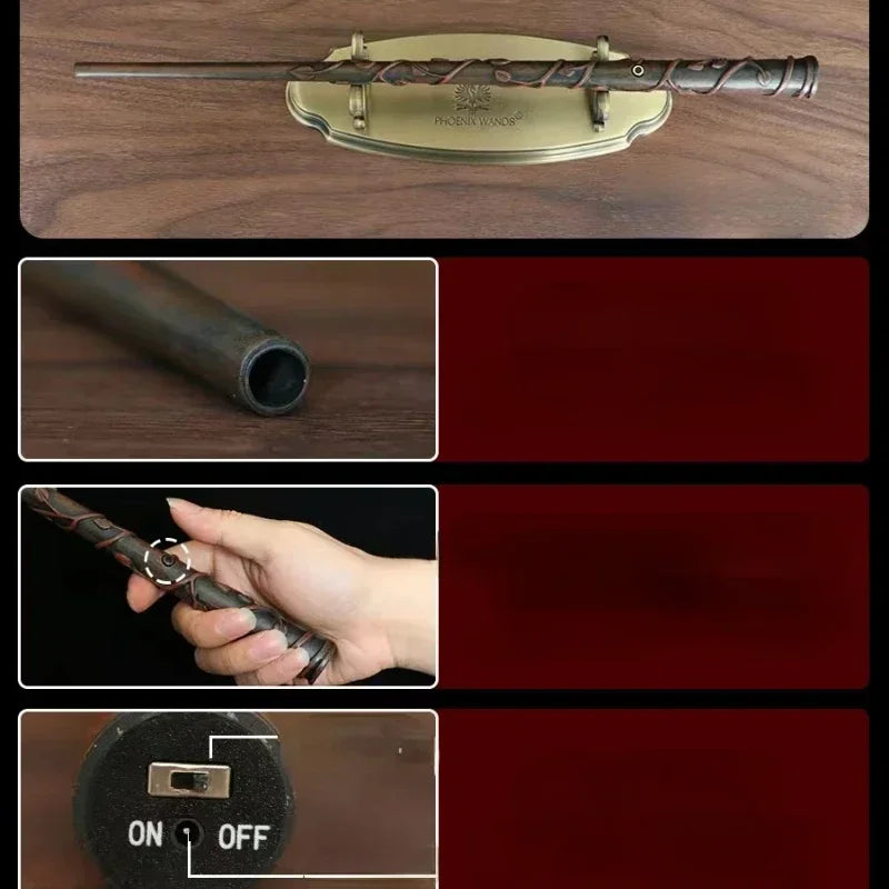 Fire-breathing Electronic Magic Wand Launches Fireball Creative Toys,Cosplay