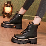 Women Shoes Boots Ankle 2022 New Autumn British
